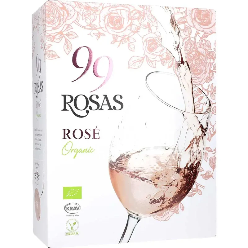 99 Rosas Organic Rosé 13.5 % 3L BIB