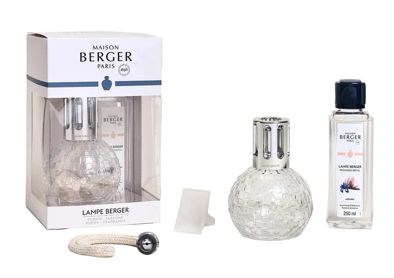 Maison Berger Duftset Glas 250 ml - Liliflora - Disco Transparent