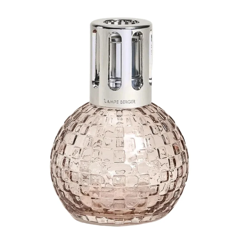 Maison Berger Geschenkset Glas 250 ml - Duftlampe mit Nachfüllung Rose - Disco
