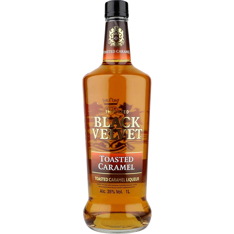 Black Velvet Toasted Caramel 35 % 1L FL