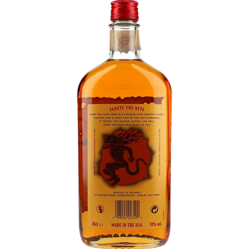 Fireball Cinnamon Whisky 33 % 0,7L FL