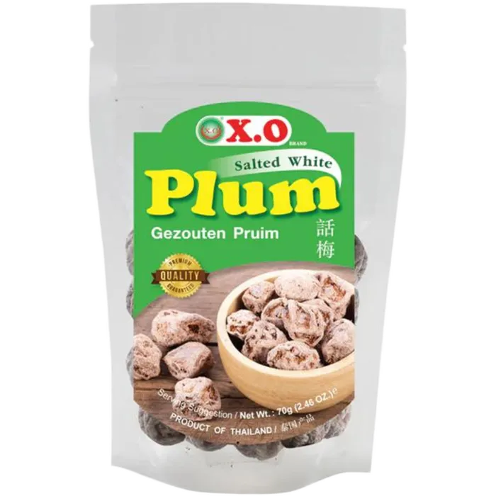 X.O Salted White Plum 70G