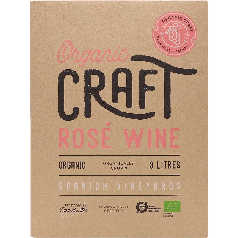 Organic Craft Rosé 13 % 3L BIB