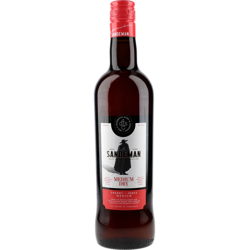 Sandeman Sherry Medium Dry 15% 0,5L FL