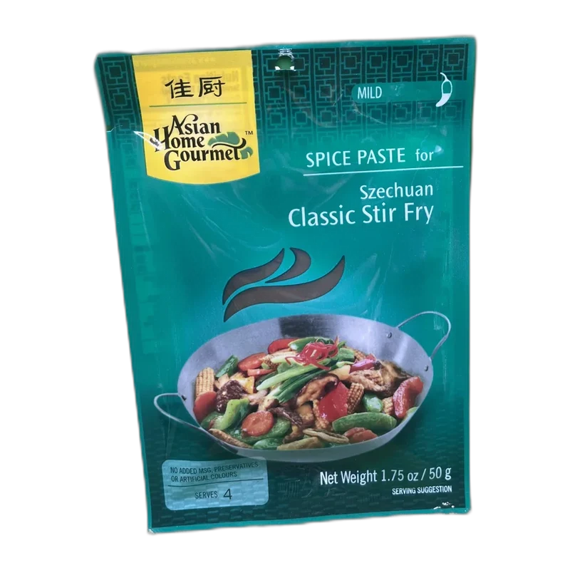 AHG Szechuan Classic Stir Fry Paste 50G
