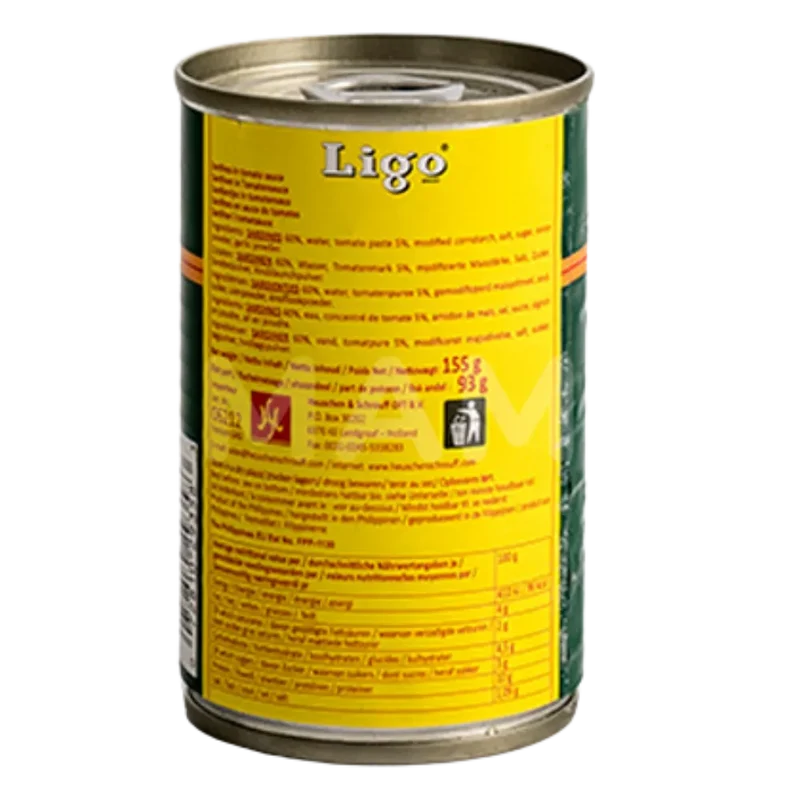 LIGO Sardinen Tom. Sauce Grün Dose 155G
