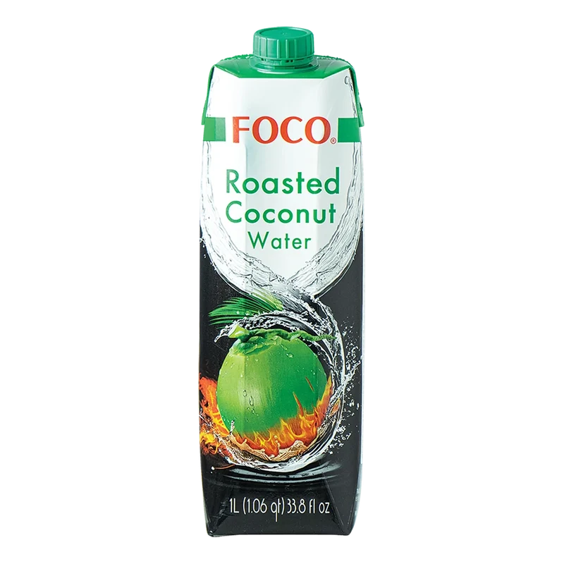 FOCO Kokosnusssaft mit Röstgeschmack 1L