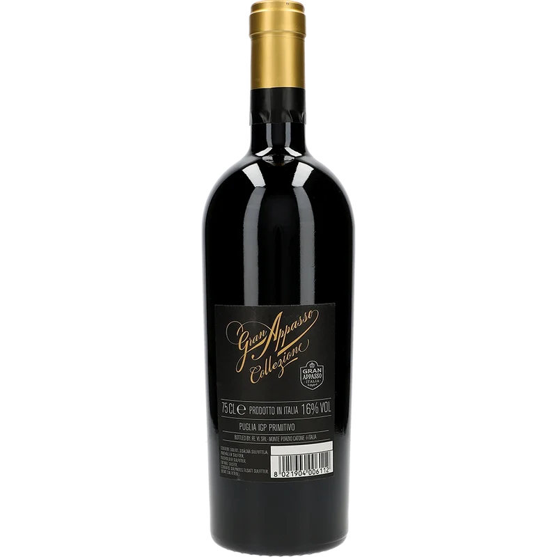 Gran Appasso Collezione Primitivo 16 % 0,75L FL