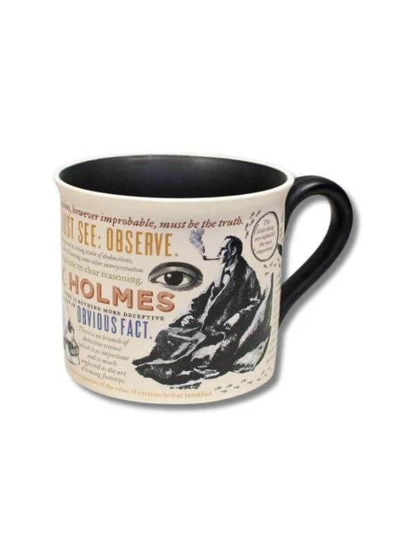 The Unemployed Philosophers Guild Sherlock Holmes Mug