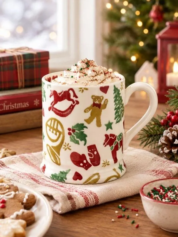 Emma Bridgewater Christmas Celebration 1/2 Pint Mug