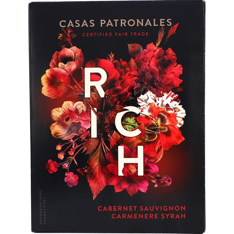 Casas Patronales Carmenere Cab./Sauv. Syrah 13.5 % 3L BIB