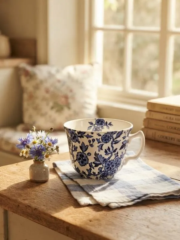 Burleigh Blue Arden Teacup