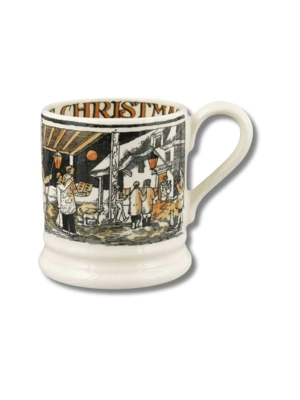 Emma Bridgewater The Night Sky Christmas Carolling 1/2 Pint Mug