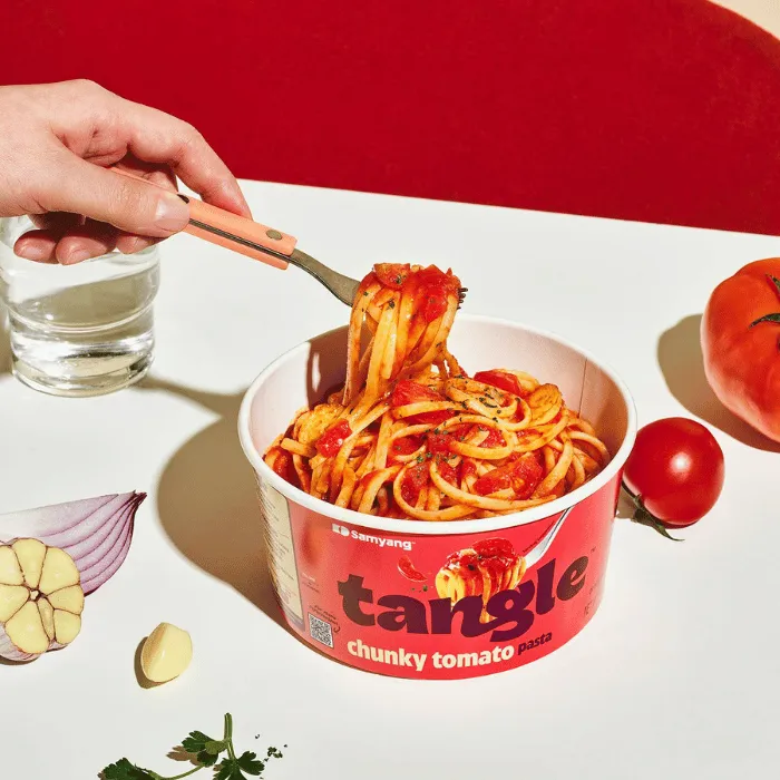 SAMYANG TANGLE Chuncy Tomato Pasta Bowl 105G