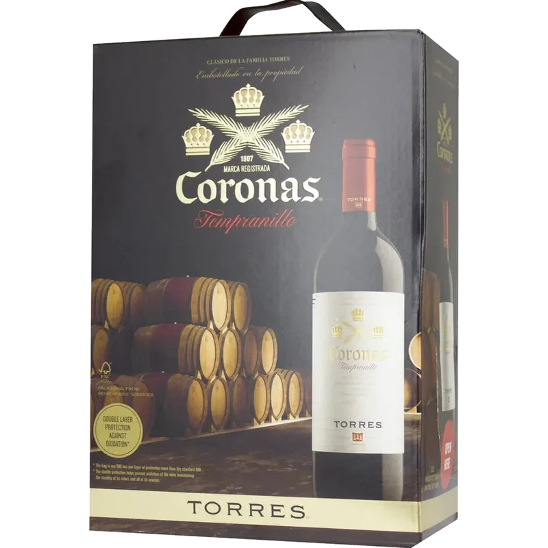 Torres Coronas Tempranillo 13,5 % 3L BIB