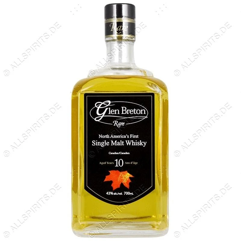 Glen Breton Whisky 10 Jahre 43% 0,7L FL