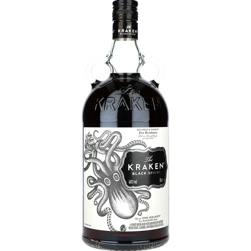 The Kraken Black Spiced Rum 40 % 1L FL