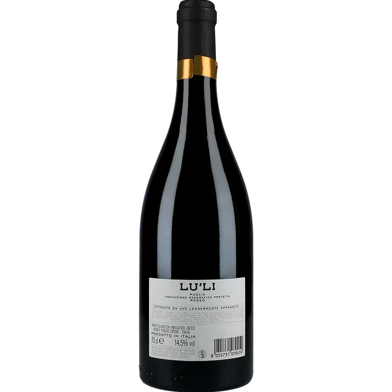 Masca del Tacco Lu'Li Appassite 14.5 % 0,75L FL
