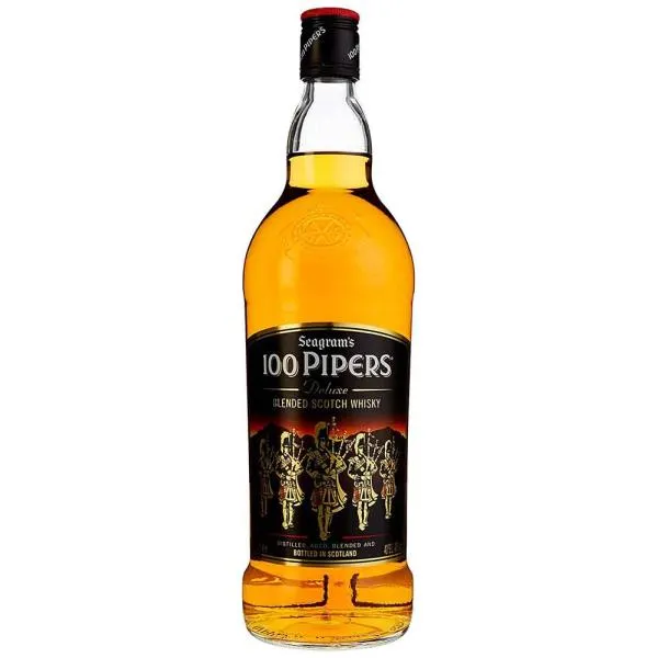 Seagram's 100 Pipers 40 % 1L FL