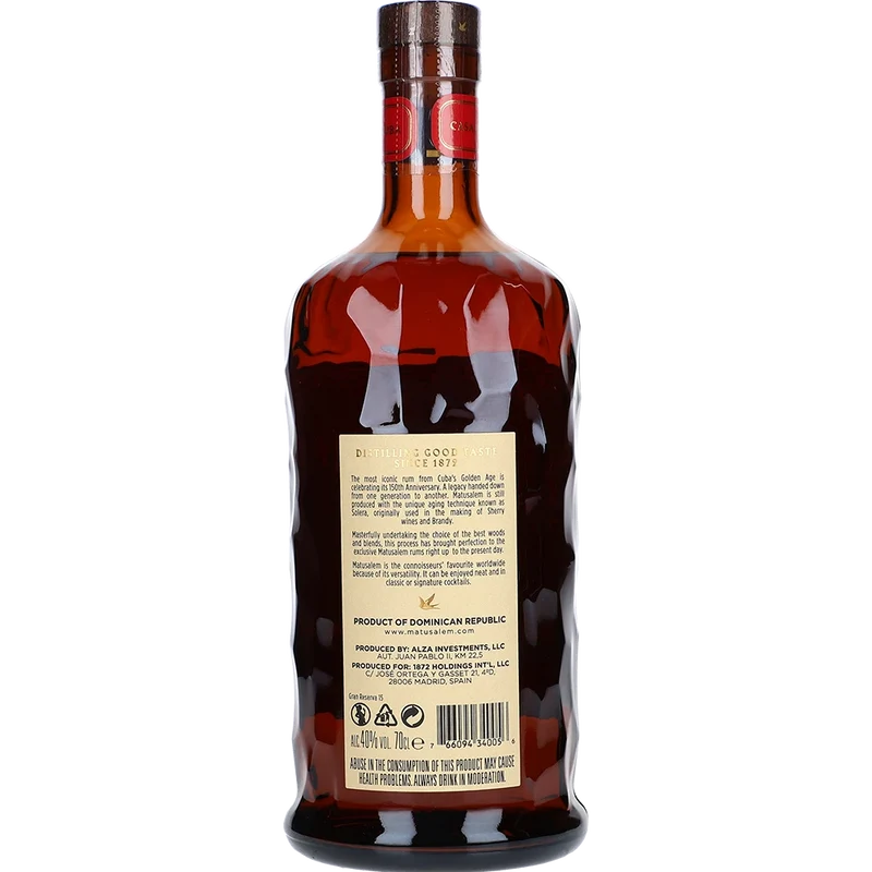 Matusalem Gran Reserva 15y 40% 0,7L FL