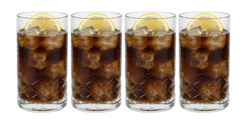 Cookinglife Longdrinkgläser 360 ml - 4 Stück