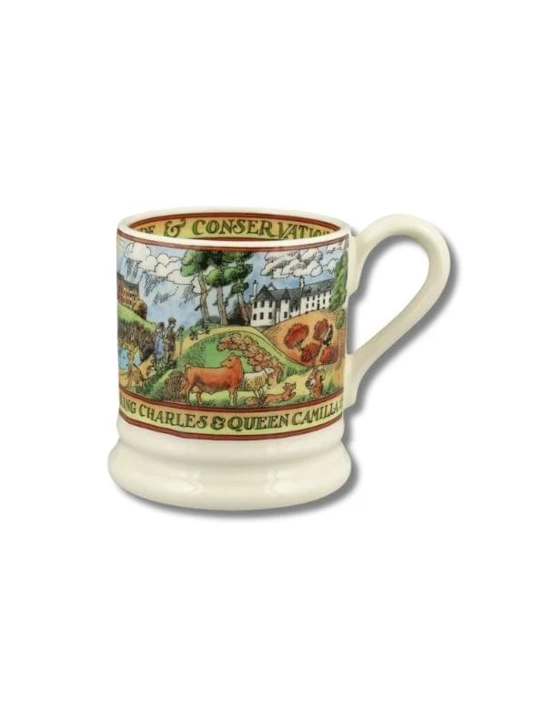Emma Bridgewater King Charles III & Countryman 1/2 Pint Mug