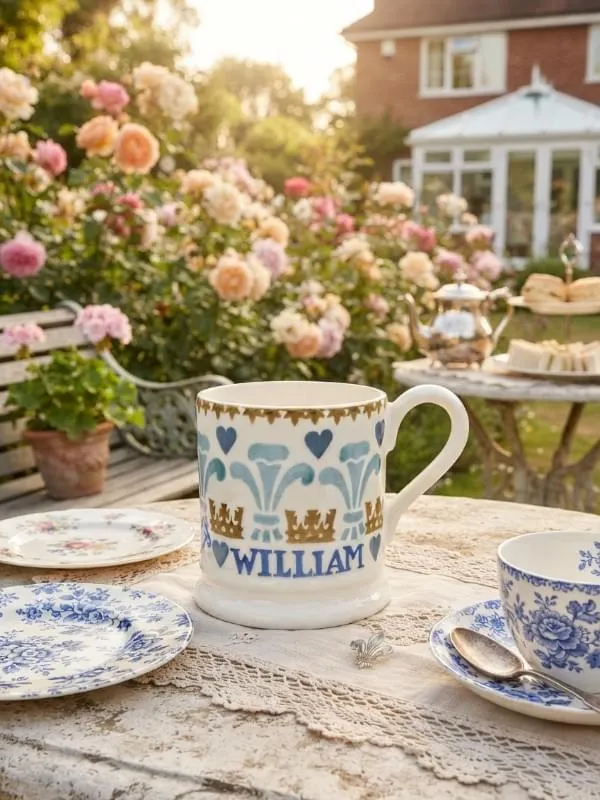 Emma Bridgewater Prince & Princess Of Wales 1/2 Pint Mug
