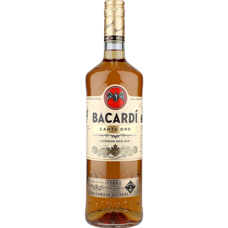 Bacardi Carta Oro 37.5 % 1L FL