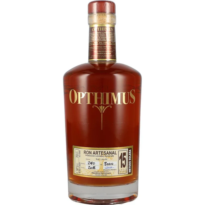Opthimus Rum 15y 38% 0,7L FL