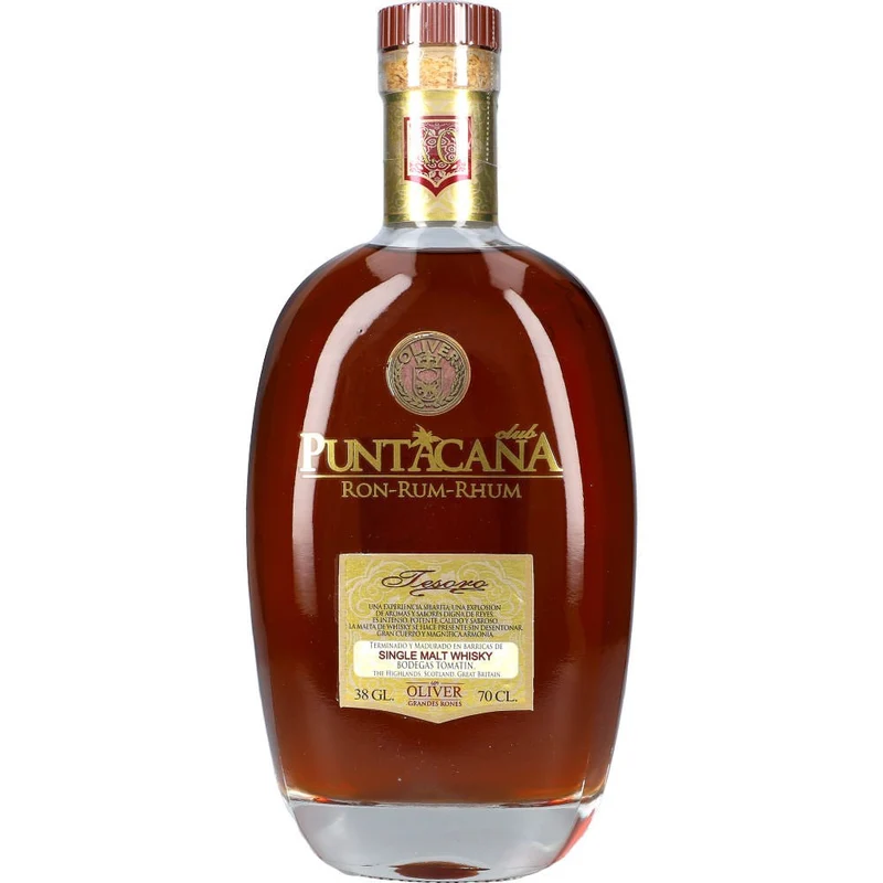 Puntacana Tesoro X.O. Single Malt 38% 0,7L FL