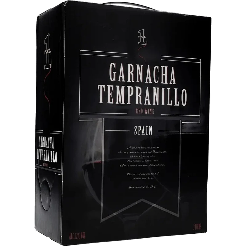 No. 1 Garnacha Tempranillo 12 % 3L BIB