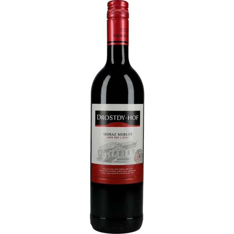 Drostdy Hof Cape Red Shiraz Merlot 13.5 % 0,75L FL