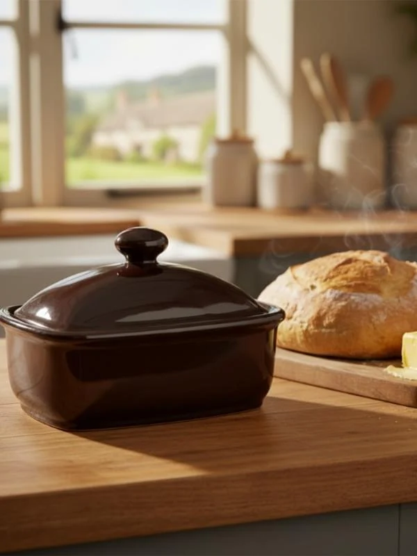 Cauldon Ceramics Brown Betty Butter Dish