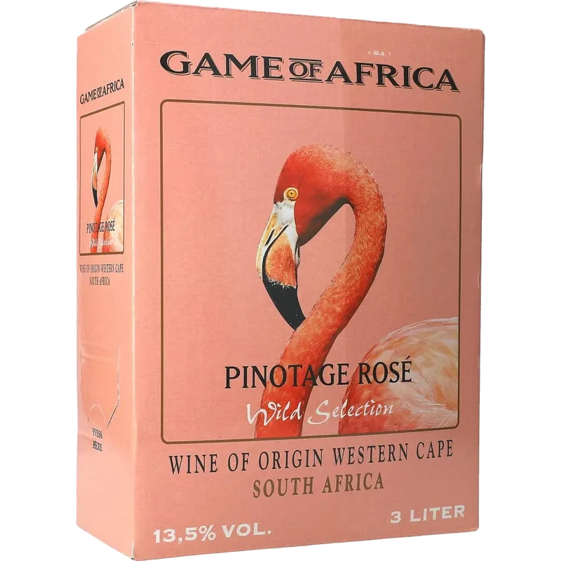 Game of Africa Pinotage Rosé 12.5 % 3L BIB