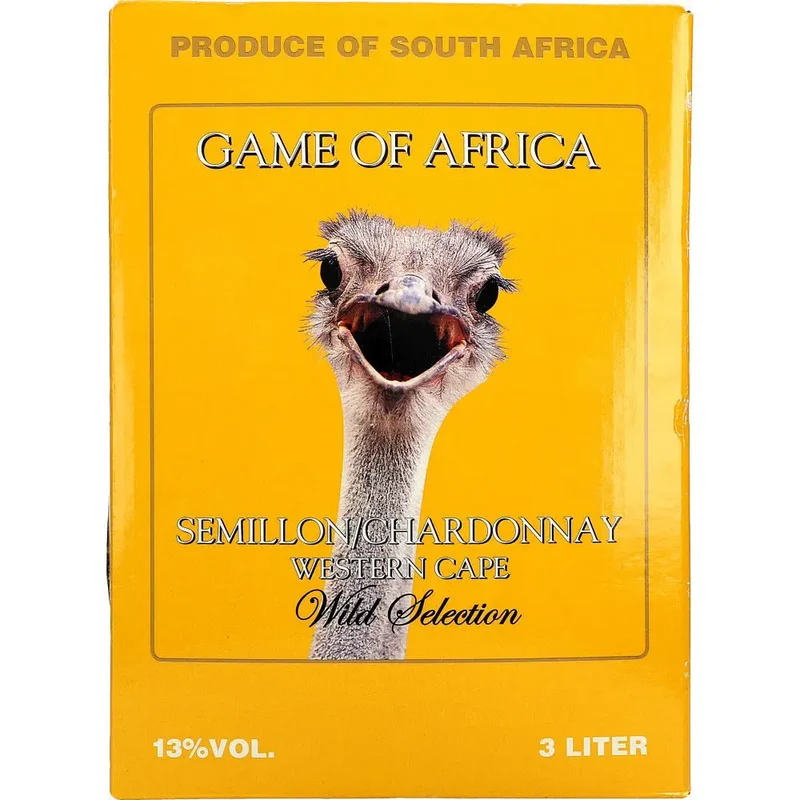 Game of Africa Chenin Blanc Chardonnay 13 % 3L BIB