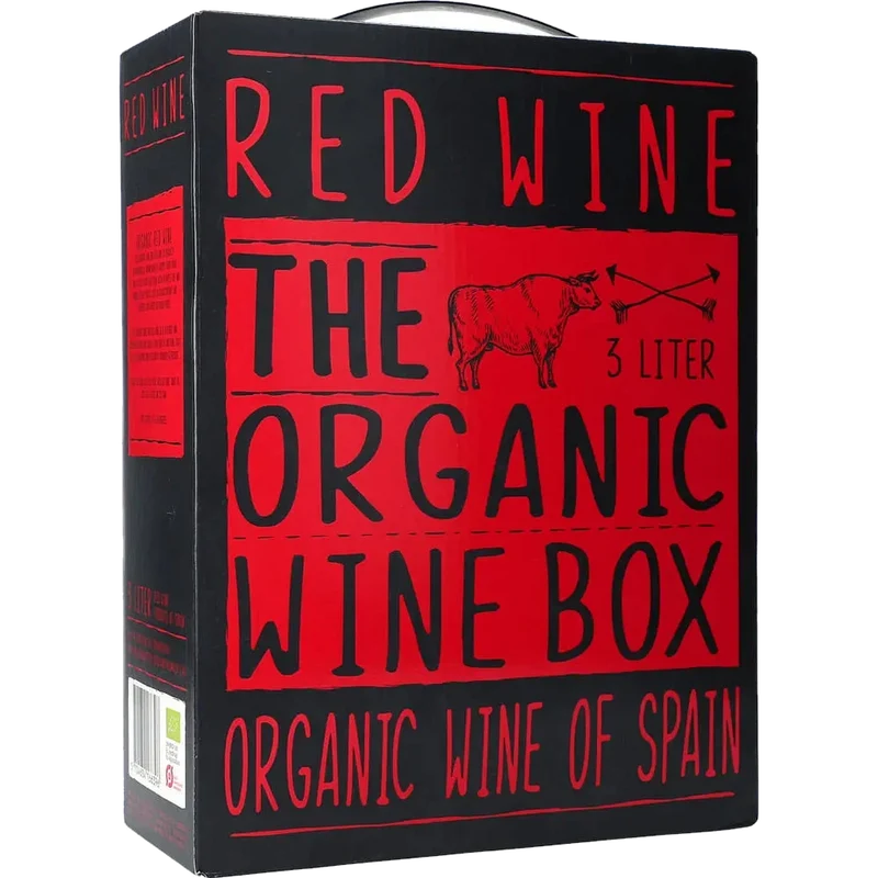 The Organic Wine Box Red Wine 14 % 3L BIB