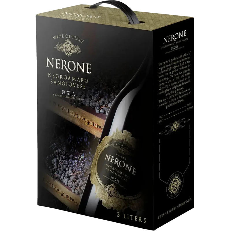 Nerone Negroamaro Sangiovese 13.5 % 3L BIB