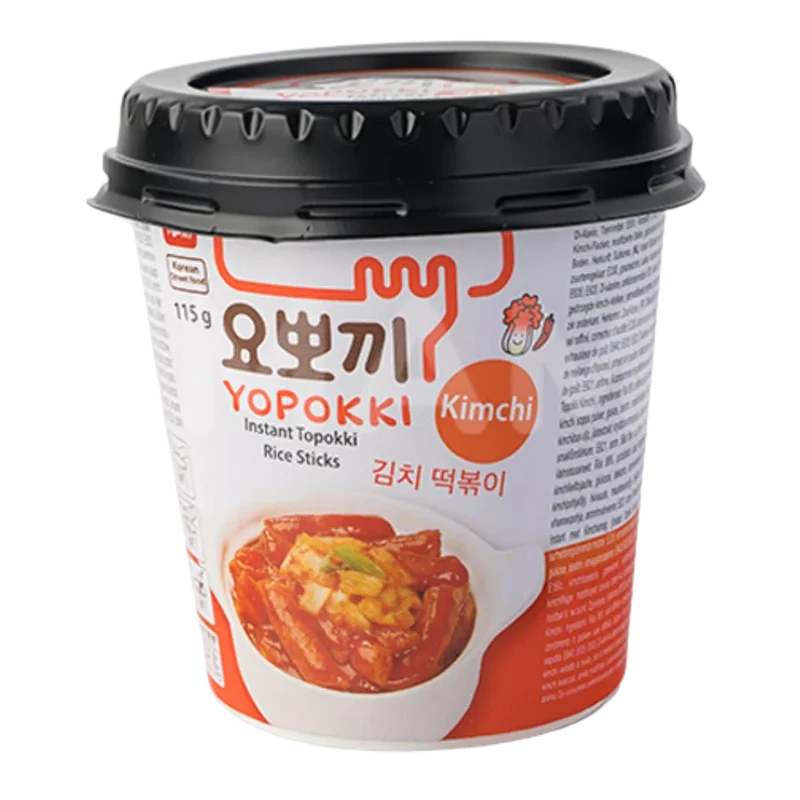YOPOKKI Ricecake Cup Kimchi 115G