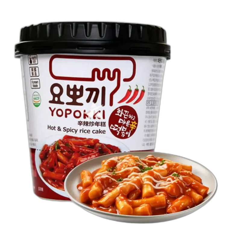 YOPOKKI Ricecake Cup Hot & Spicy 120G