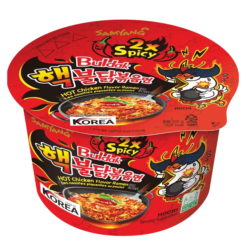 SAMYANG Buldak 2xSpicy Hot Chicken Big Bowl 105G