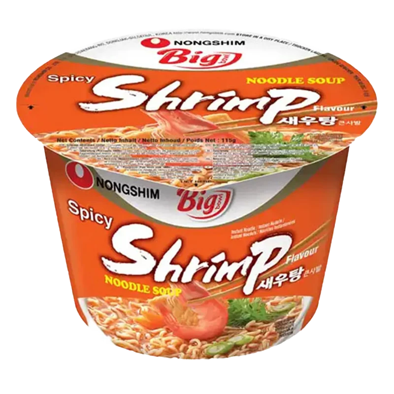 NONGSHIM Instant Nudeln Shrimp Bowl 115G