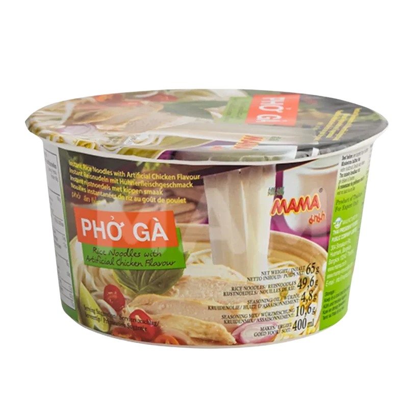 MAMA Instant Reisnudeln Pho Ga Bowl 65G