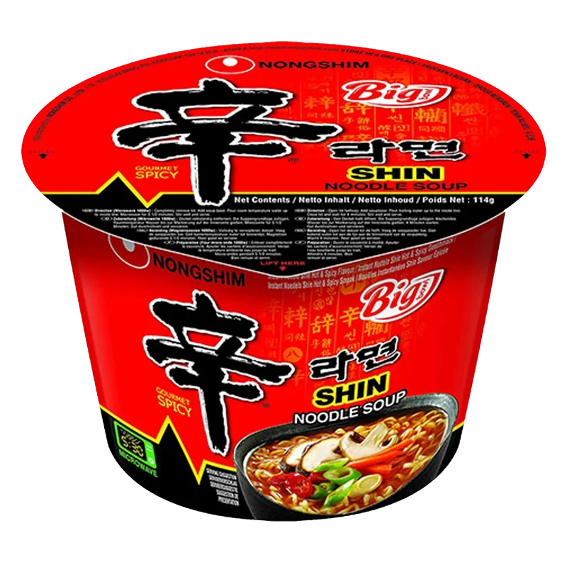 NONGSHIM Instant Nudeln Shin Ramyun Big Bowl 114G