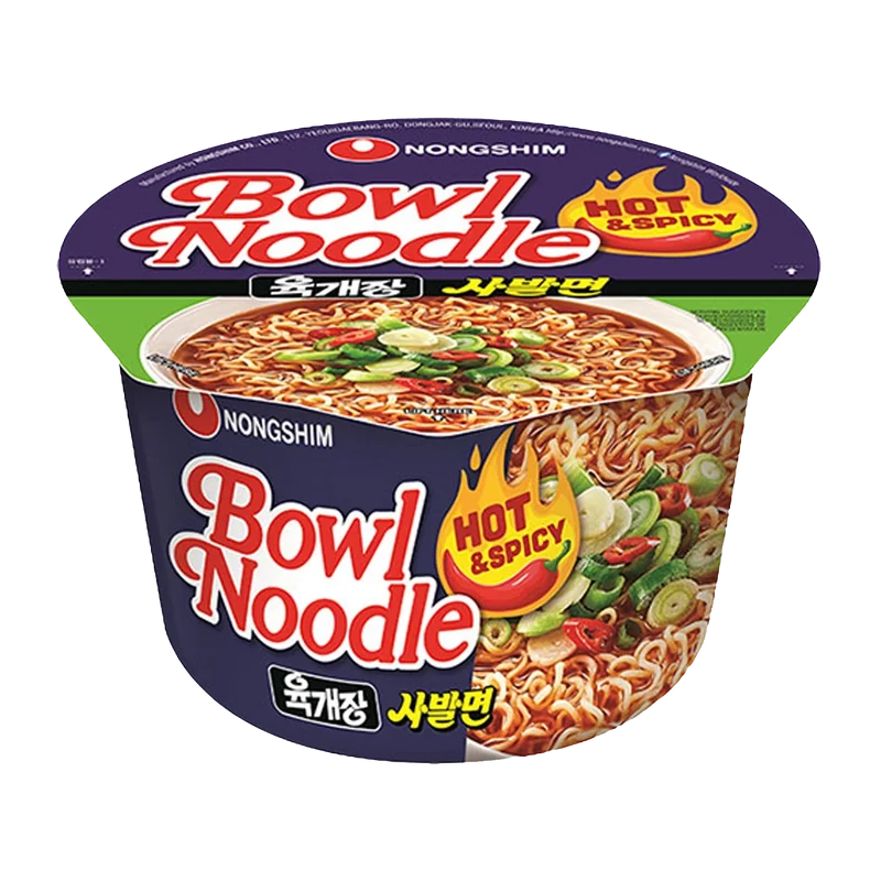 NONGSHIM Instant Nudeln Yukgaejang Hot Bowl 100G