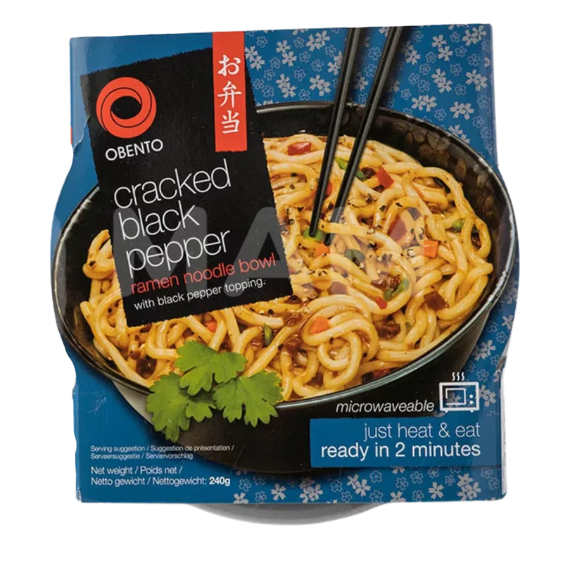 OBENTO Ramen Bowl Black Pepper 240G
