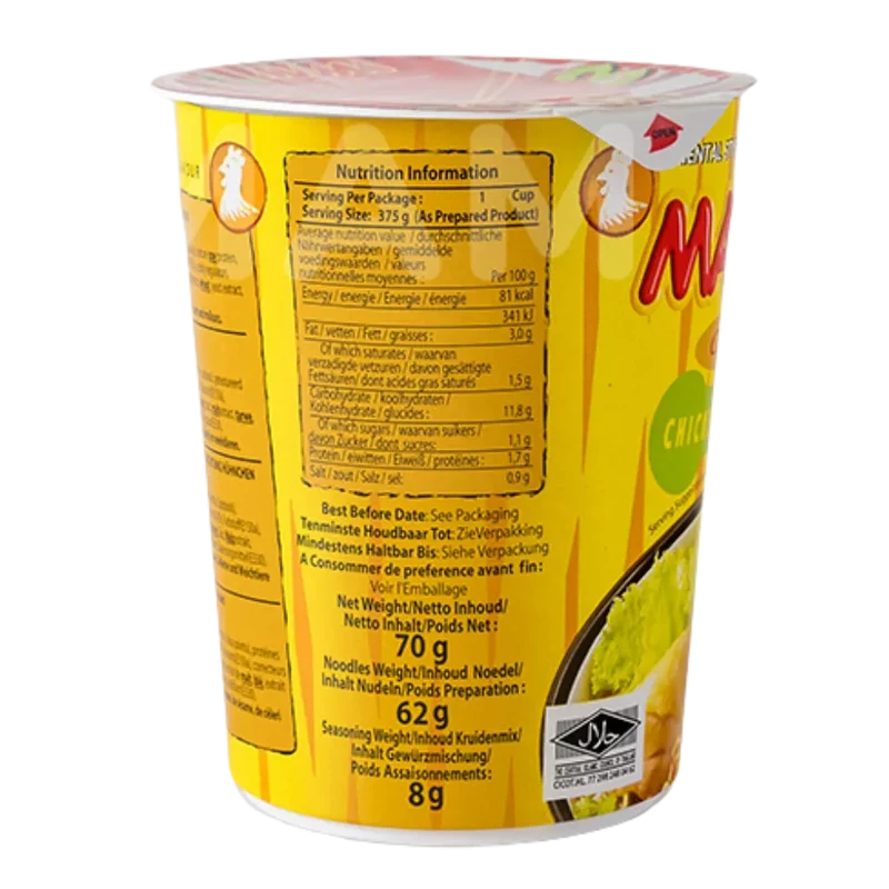 MAMA Instant Nudeln Chicken Cup 70G