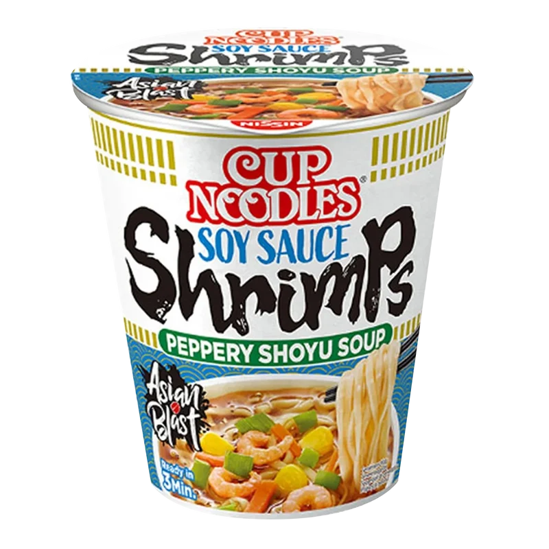 NISSIN Cup Noodles Soy Sauce Shrimp 63G