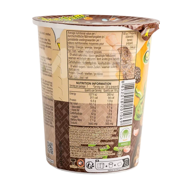YUM YUM Instant Nudeln Shoyu Sauce Cup 70G