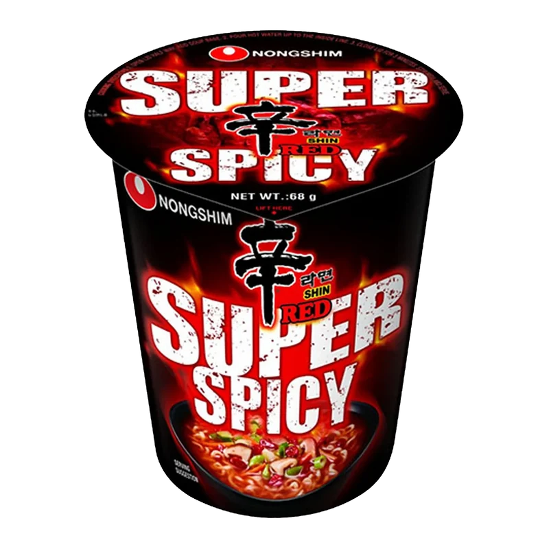 NONGSHIM Instant Nudeln Super Spicy Cup 68G