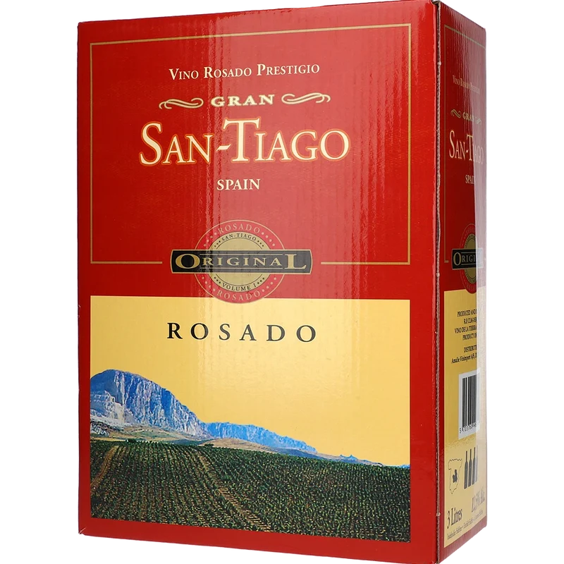 San Tiago Rosado 13 % 3L BIB